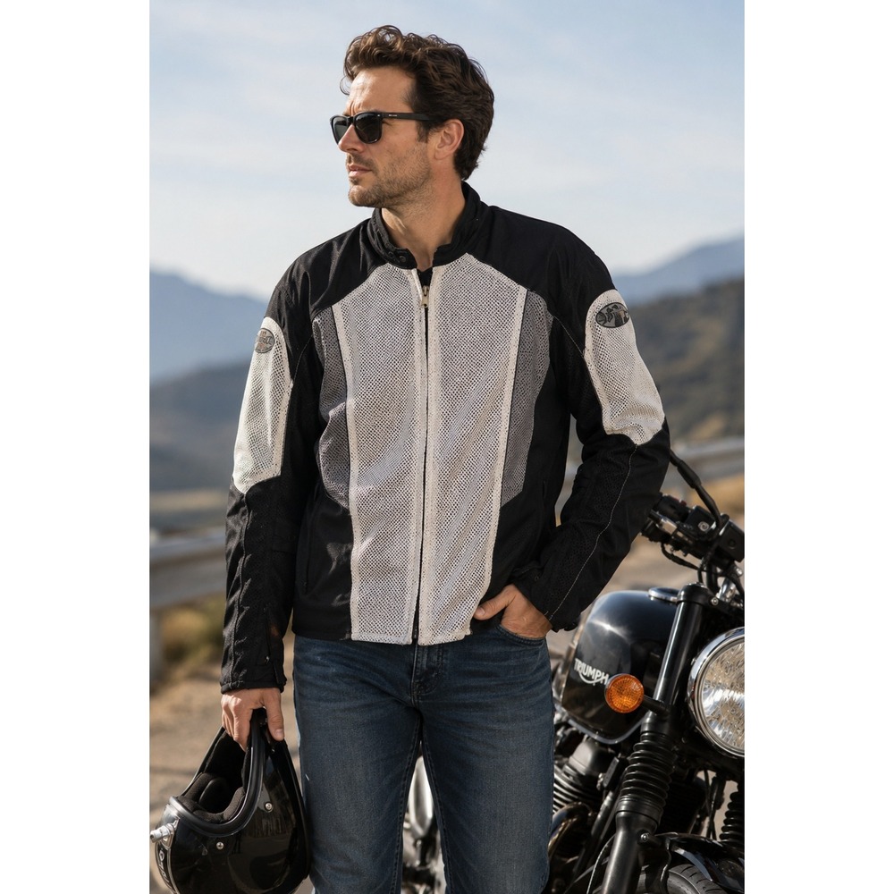 Joe Rocket Mesh Riding Jacket XL Moto Streetwear Sportbike Touring Motorcycle